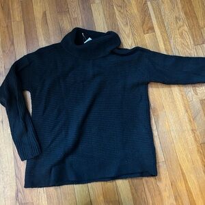 J. Crew Classic Black Knit turtleneck Sweater